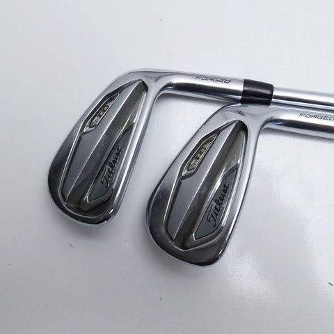 Used Titleist T100 Iron Set / 7 - PW / Stiff Flex