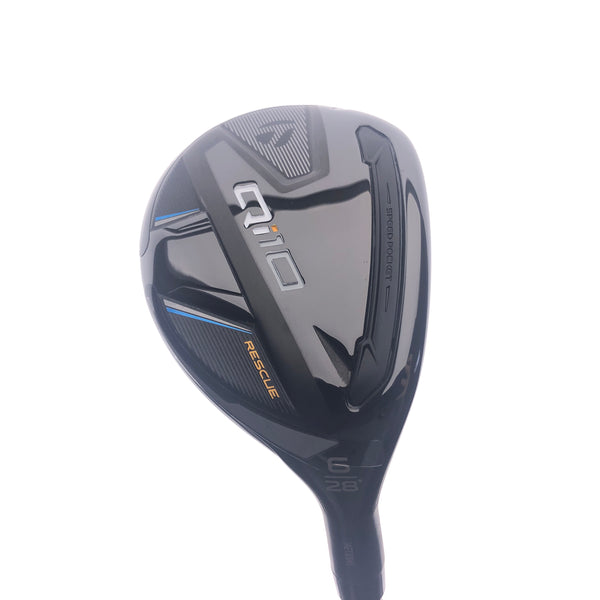 Used TaylorMade Qi10 6 Hybrid / 28 Degrees / A Flex