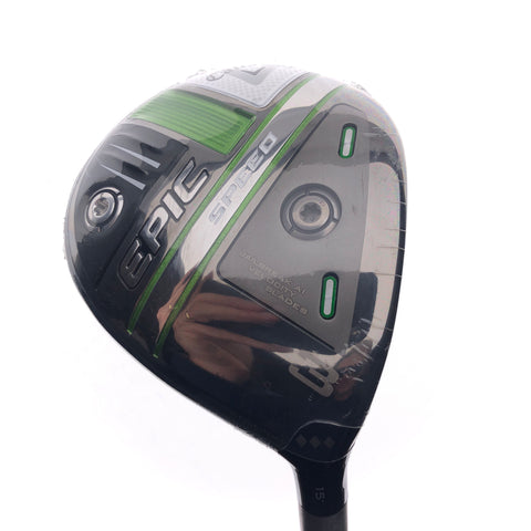 NEW Callaway Epic Speed Triple Diamond 3 Fairway Wood / 15 Degrees / Stiff Flex