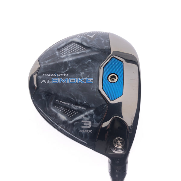 Used Callaway Paradym Ai Smoke MAX 3 Fairway Wood / 15 Degrees / Regular Flex