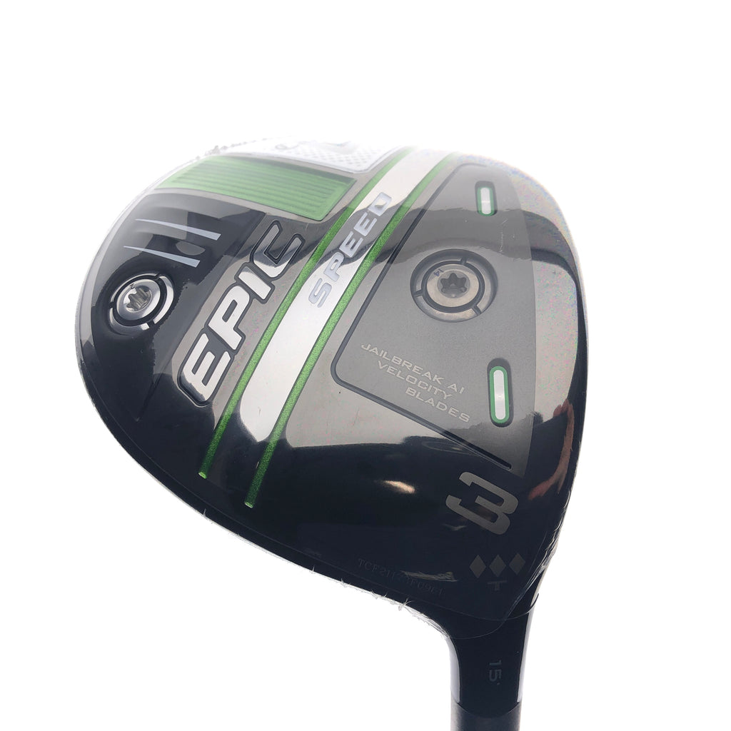 NEW TOUR ISSUE Callaway Epic Speed TD 3 Fairway Wood / 15 Degrees / Regular Flex