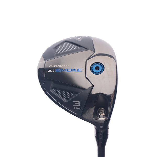 Used Callaway Paradym Ai Smoke Triple Diamond 3 Wood / 15 Degrees / Regular Flex