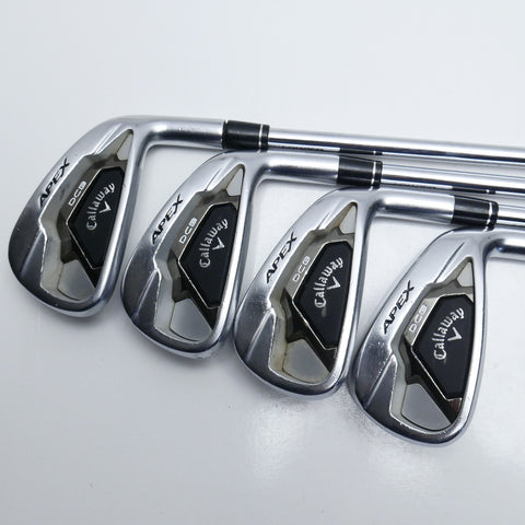 Used Callaway Apex DCB 21 Iron Set / 5 - PW + AW / Stiff Flex