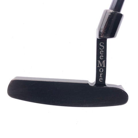 Used SeeMore DB4 Black Gunmetal Putter / 36.0 Inches