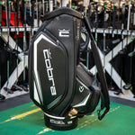 NEW Cobra Black VESSEL Core Staff Bag - Replay Golf 