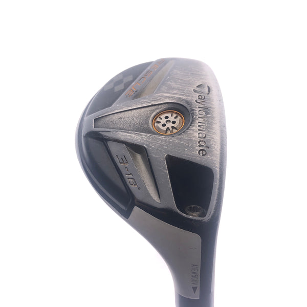 Used TaylorMade Rescue 11 3 Hybrid / 18 Degrees / Soft Regular Flex