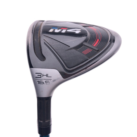 Used TaylorMade M4 3  HL Fairway Wood / 16.5 Degrees / Stiff Flex / Left-Handed