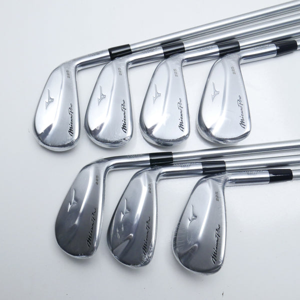 NEW Mizuno Pro 225 Iron Set / 4 - PW / Stiff Flex