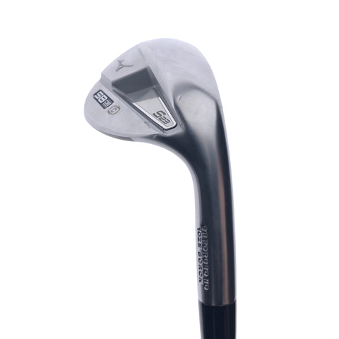 Used Mizuno S23 White Satin Lob Wedge / 58.0 Degrees / Stiff Flex - Replay Golf 