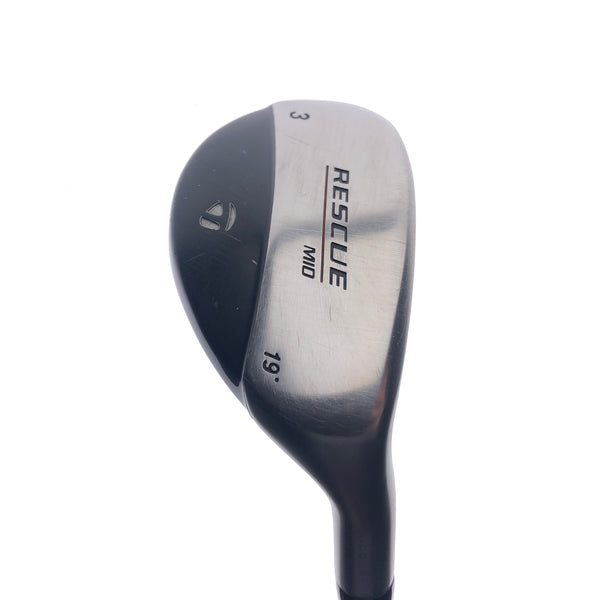 Used TaylorMade Rescue Mid 3 Hybrid / 19 Degrees / Regular Flex - Replay Golf 