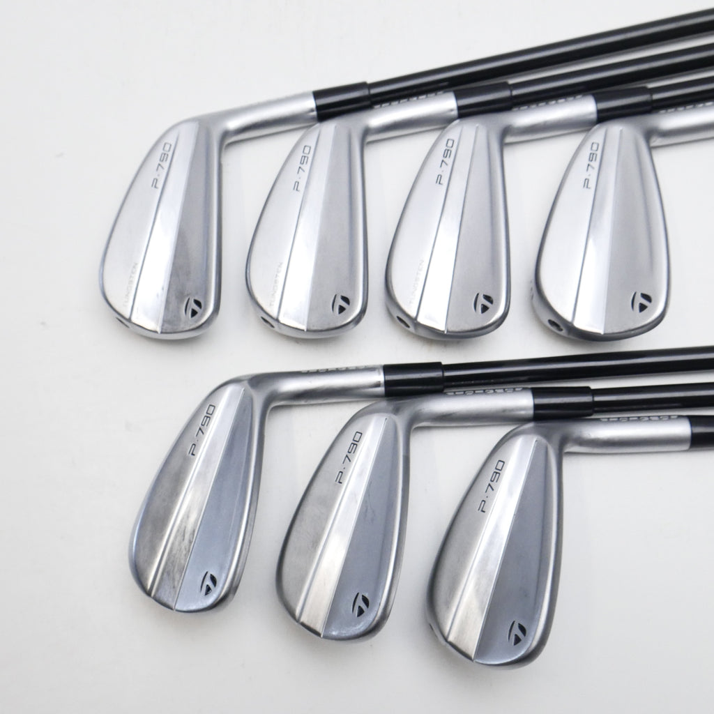 Used TaylorMade P790 2023 Iron Set / 5 - PW + AW / Regular Flex - Replay Golf 