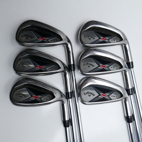 Used Callaway X Hot Iron Set / 5 - PW / Regular Flex