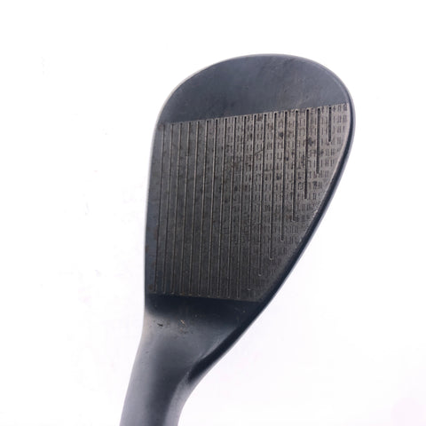 Used TaylorMade Milled Grind 2 Black Lob Wedge / 60.0 Degrees / Stiff Flex - Replay Golf 