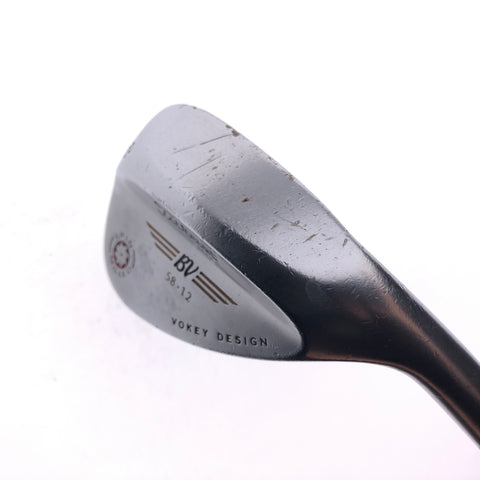 Used Titleist Vokey Spin Milled Lob Wedge / 58.0 Degrees / Wedge Flex