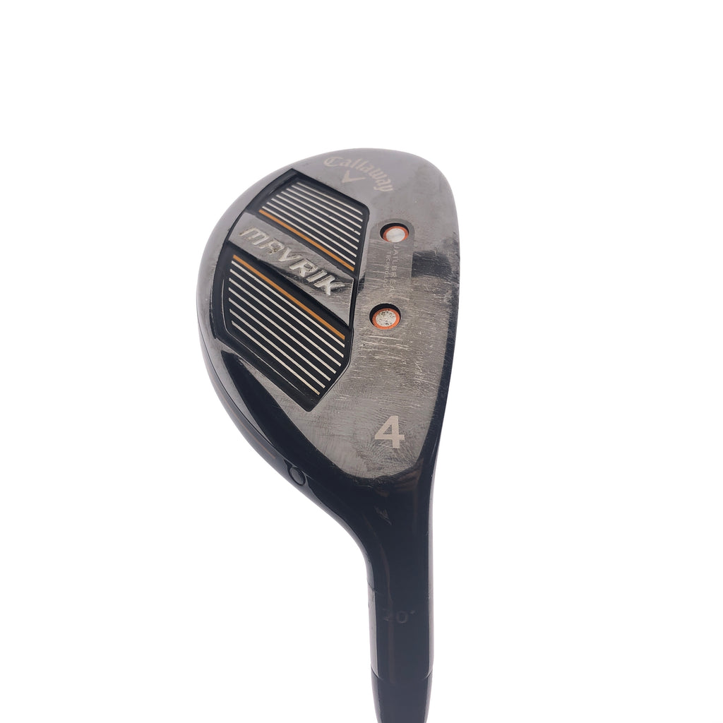 Used Callaway Mavrik 4 Hybrid / 20 Degrees / Soft Regular Flex