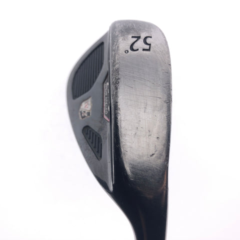 Used Wilson Tw9 Gun Metal Gap Wedge / 52.0 Degrees / Wedge Flex - Replay Golf 