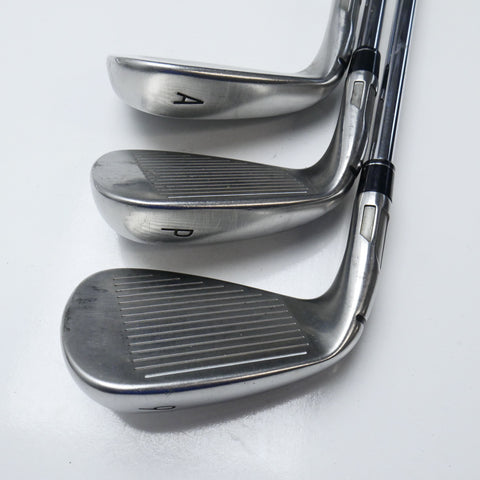 Used TaylorMade Stealth Iron Set / 5 - PW + AW / Regular Flex