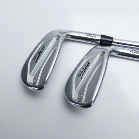 Used Titleist 620 CB Iron Set / 6 - PW / Stiff Flex