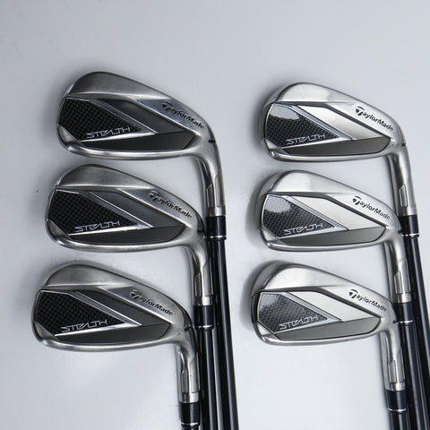 Used TaylorMade Stealth Iron Set / 5 - PW / A Flex