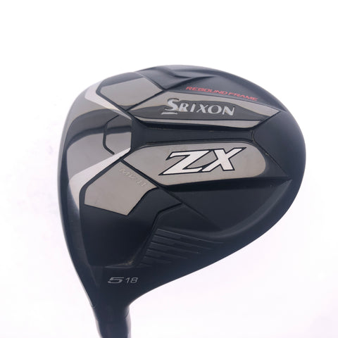 Used Srixon ZX MKII 5 Fairway Wood / 18 Degrees / Regular Flex / Left-Handed - Replay Golf 