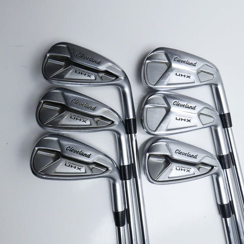 Used Cleveland Launcher UHX Iron Set / 6 - PW + AW / Regular Flex