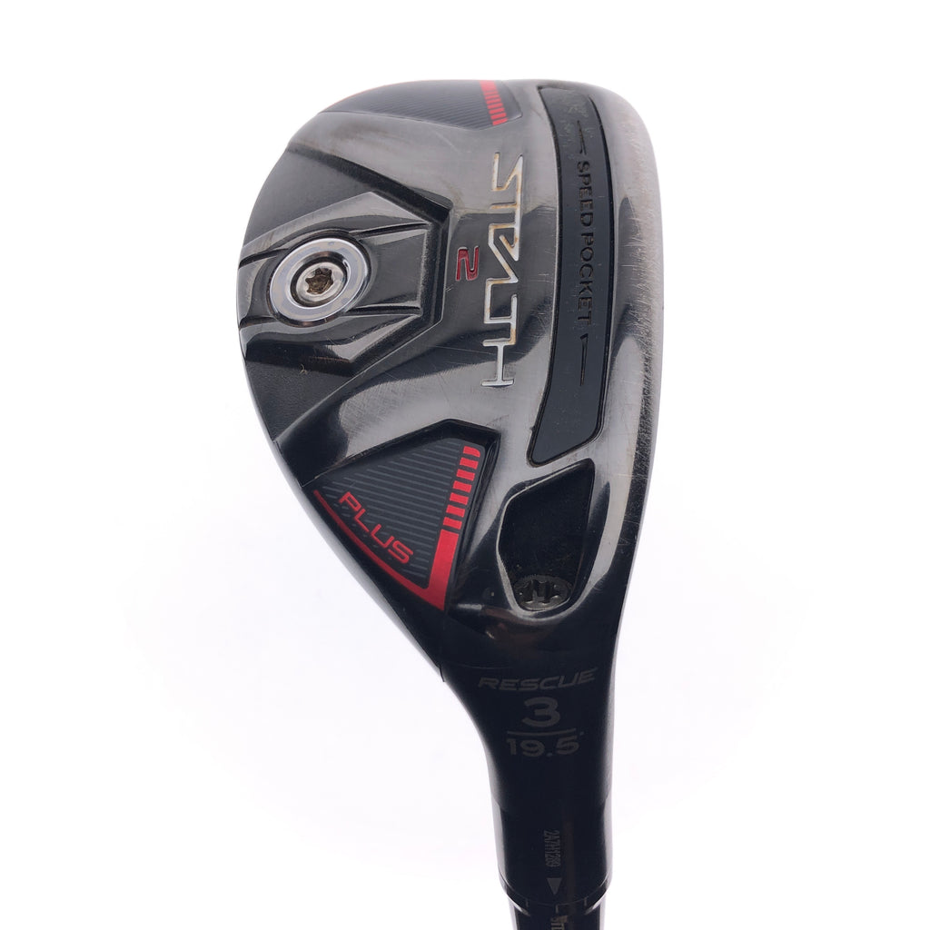 Used TaylorMade Stealth 2 Plus 3 Hybrid / 19.5 Degrees / Stiff Flex