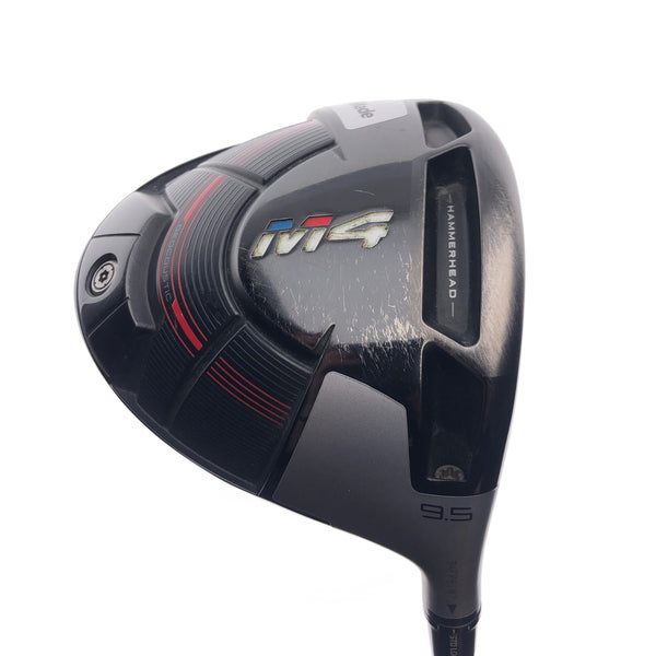 Used TaylorMade M4 Driver / 9.5 Degrees / Stiff Flex