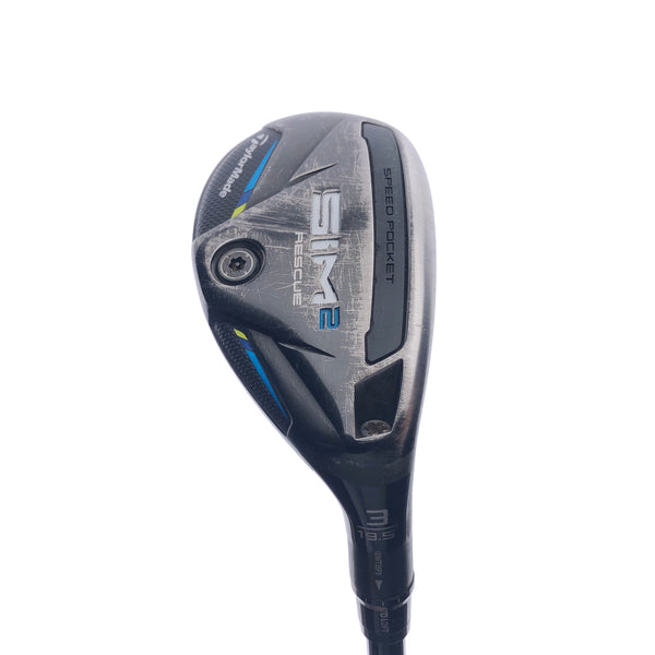 Used TaylorMade Sim2 Rescue 3 Hybrid / 19.5 Degrees / Stiff Flex - Replay Golf 