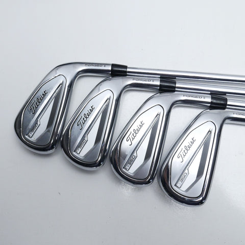 Used Titleist T350 2023 Iron Set / 4 - PW / Regular Flex