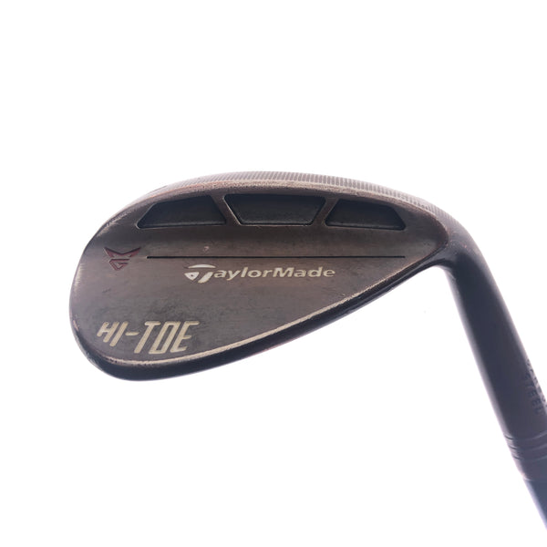 Used TaylorMade Milled Grind HI-TOE Lob Wedge / 60.0 Degrees / Wedge Flex