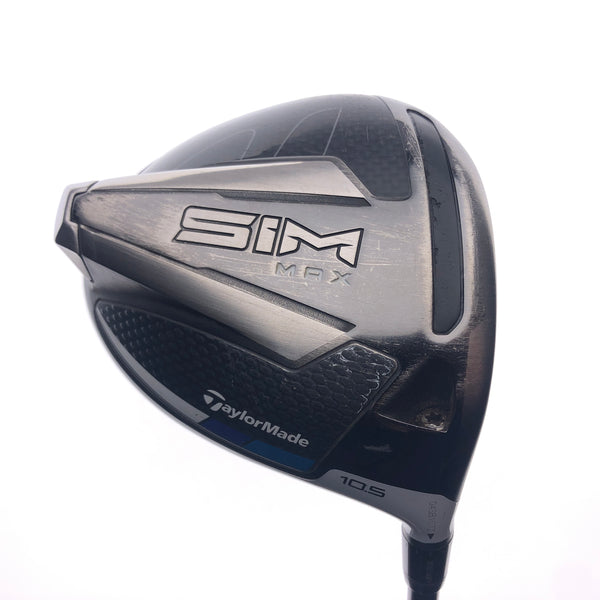 Used TaylorMade SIM Max Driver / 10.5 Degrees / Stiff Flex