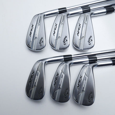 Used Callaway Apex Pro 21 Iron Set / 5 - PW / Stiff Flex