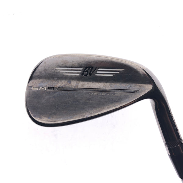 Used Titleist SM9 Brushed Steel Pitching Wedge / 48.0 Degrees / Stiff Flex