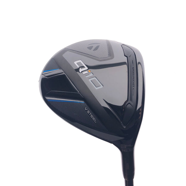 Used TaylorMade Qi10 3  HL Fairway Wood / 16.5 Degrees / Stiff Flex