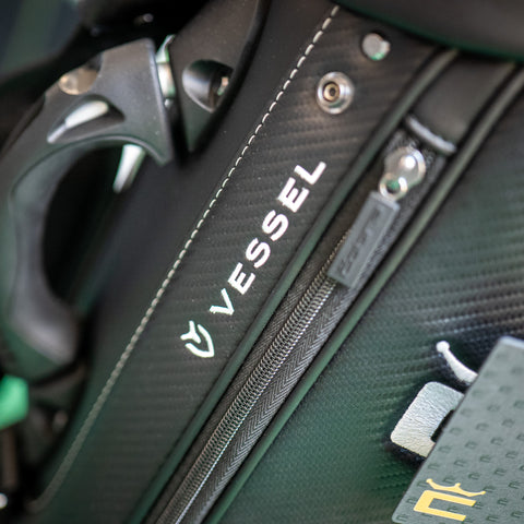 NEW Cobra Black VESSEL Core Staff Bag - Replay Golf 