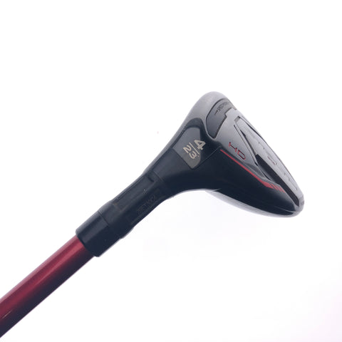 Used TaylorMade Stealth 2 HD 4 Hybrid / 23 Degrees / Regular Flex / Left-Handed - Replay Golf 