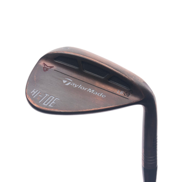 Used TaylorMade Milled Grind HI-TOE Lob Wedge / 60.0 Degrees / X-Stiff Flex - Replay Golf 