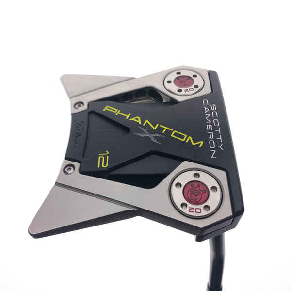 Used Scotty Cameron Phantom X 12 Putter / 37.0 Inches - Replay Golf 