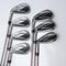 Used TaylorMade Stealth Iron Set / 5 - SW / Stiff Flex / Left-Handed