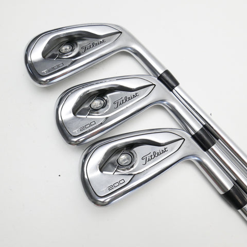 Used Titleist T200 Iron Set / 5 - PW / X-Stiff Flex - Replay Golf 
