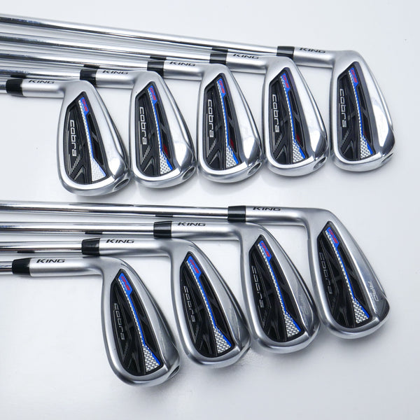 Used Cobra RAD Speed One Length Iron Set / 4 - SW + GW / Regular / Left-Handed