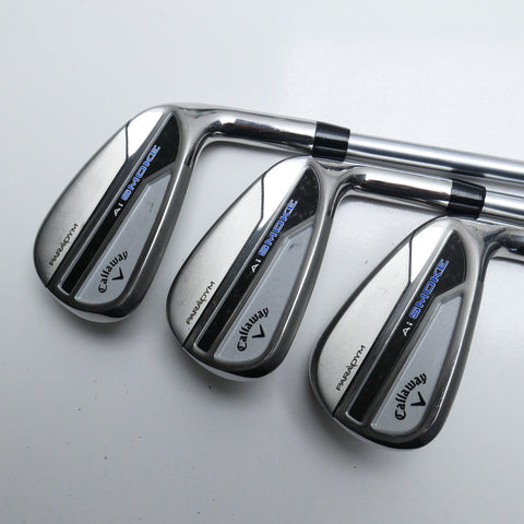 Used Callaway Paradym Ai Smoke Iron Set / 4 - PW / Regular Flex