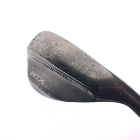 Used Cleveland RTX ZipCore Raw Sand Wedge / 56.0 Degrees / Stiff Flex - Replay Golf 