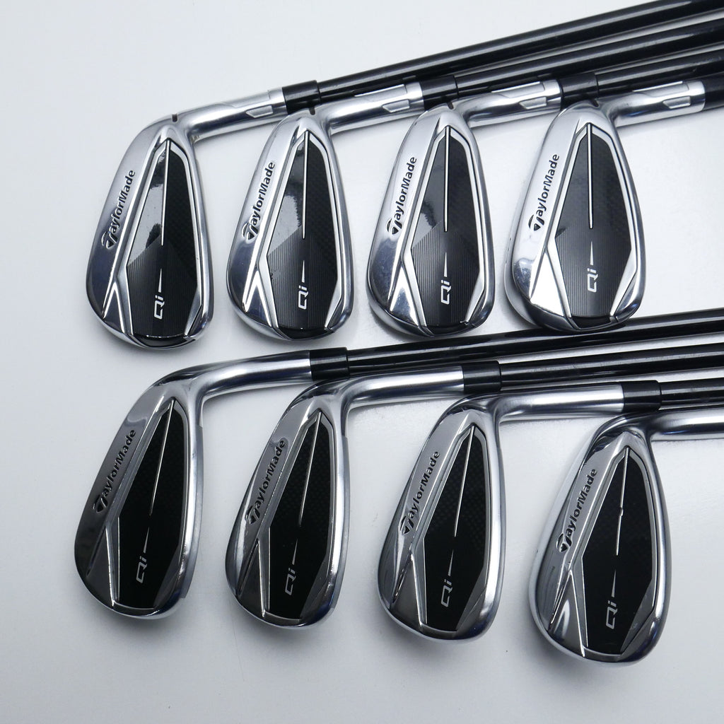 Used TaylorMade Qi Iron Set / 5 - SW + AW / Regular Flex