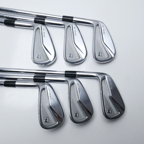 Used TaylorMade P7MC 2020 Iron Set / 4 - 9 IRON / Stiff Flex / Left-Handed