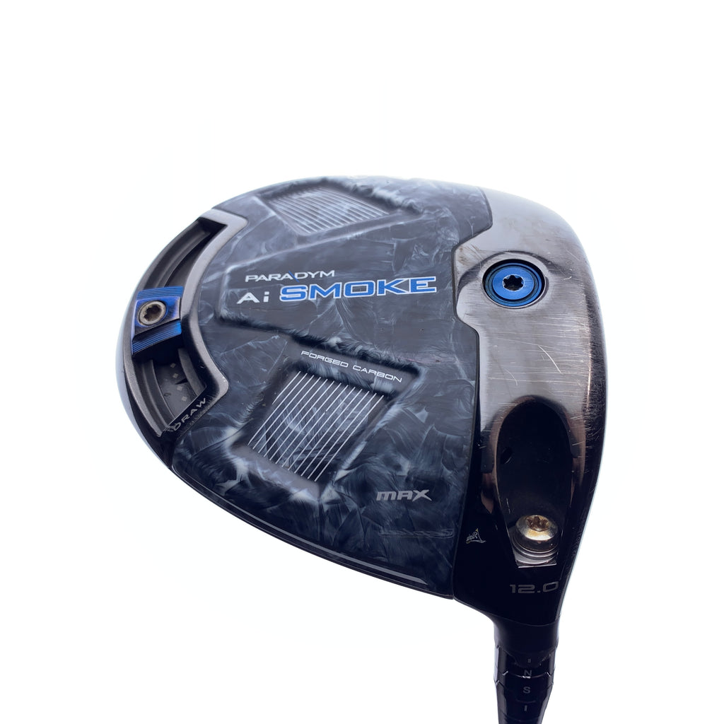 Used Callaway Paradym Ai Smoke MAX Driver / 12.0 Degrees / Regular Flex