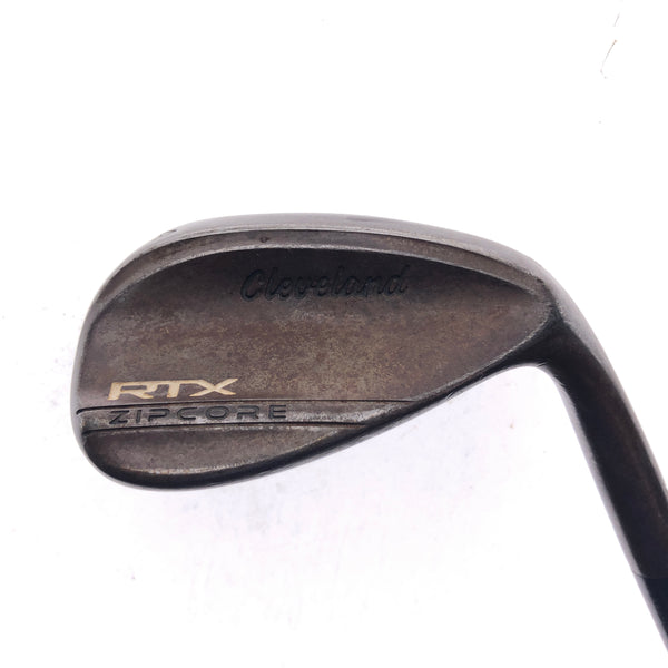 Used Cleveland RTX ZipCore Raw Sand Wedge / 54.0 Degrees / Stiff Flex