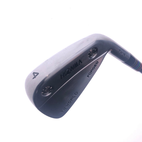 Used Honma TW-X 4 Iron / 21 Degrees / X-Stiff Flex