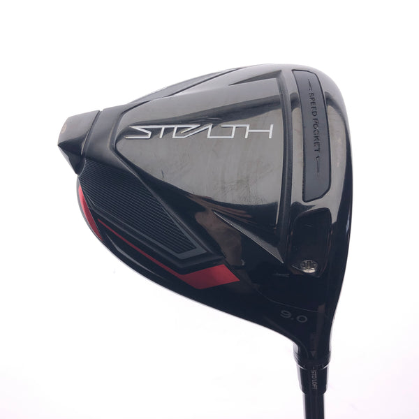 Used TOUR ISSUE TaylorMade Stealth Driver / 9.0 Degrees / X-Stiff Flex