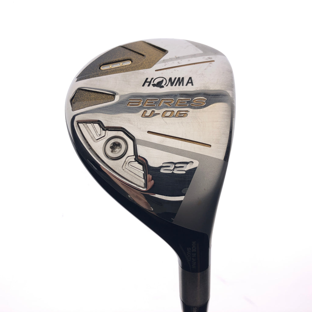 Used Honma Beres U06 2 Star 4 Hybrid / 22 Degrees / Regular Flex